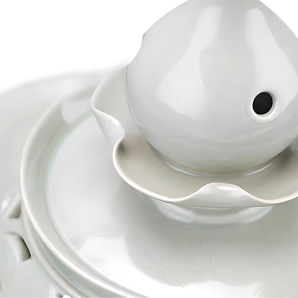 Zen Meditation Incense Burner | Hand-Thrown Ceramic for Clarity & Serenity